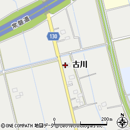 茨城県つくばみらい市古川217周辺の地図