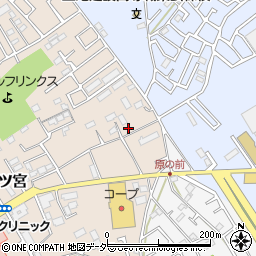 埼玉県上尾市二ツ宮993周辺の地図