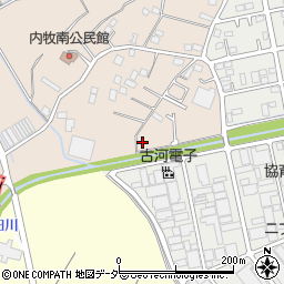 埼玉県春日部市内牧1327周辺の地図