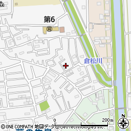 埼玉県春日部市牛島1348周辺の地図