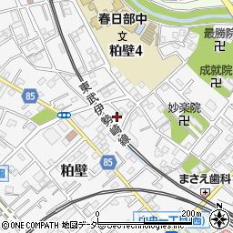 埼玉県春日部市粕壁3丁目3周辺の地図