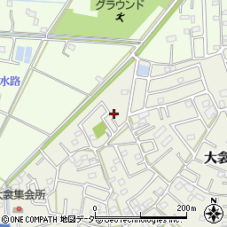 埼玉県春日部市大衾127周辺の地図
