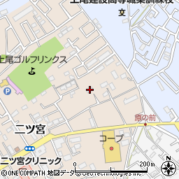 埼玉県上尾市二ツ宮1001周辺の地図