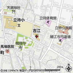 吉江保育園周辺の地図