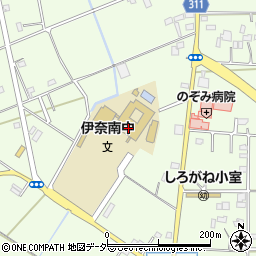 伊奈町立南中学校周辺の地図