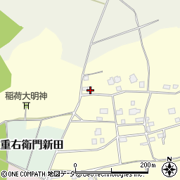 茨城県つくばみらい市大和田47-3周辺の地図