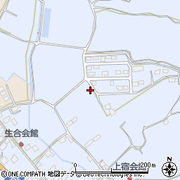 茨城県行方市富田392周辺の地図