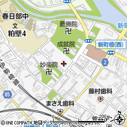 埼玉県春日部市粕壁3丁目6-1周辺の地図