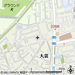 埼玉県春日部市大衾197周辺の地図