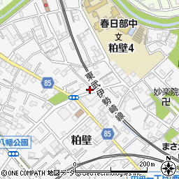 埼玉県春日部市粕壁5930-1周辺の地図