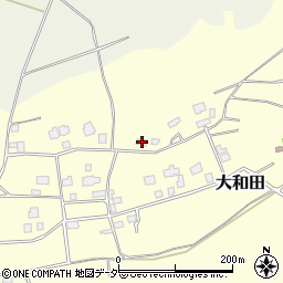 茨城県つくばみらい市大和田36周辺の地図