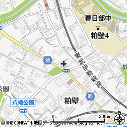 埼玉県春日部市粕壁5919-4周辺の地図