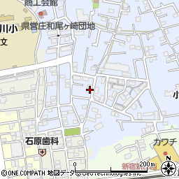 埼玉県春日部市西金野井118周辺の地図