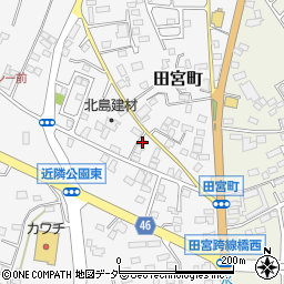 阪田テナント周辺の地図