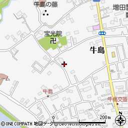 埼玉県春日部市牛島859周辺の地図