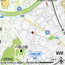埼玉県春日部市粕壁5887-4周辺の地図