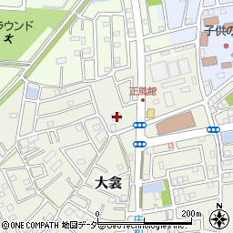 埼玉県春日部市大衾467周辺の地図