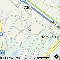 茨城県稲敷郡阿見町吉原3000周辺の地図