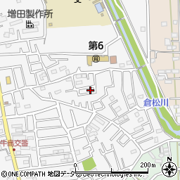 埼玉県春日部市牛島1365周辺の地図