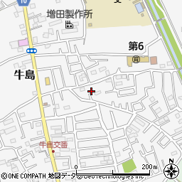 埼玉県春日部市牛島1385周辺の地図