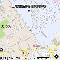 埼玉県上尾市二ツ宮996周辺の地図
