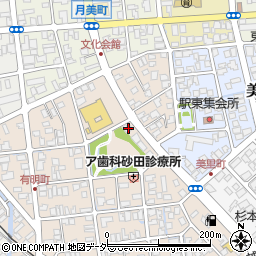 福井県大野市有明町12-7周辺の地図