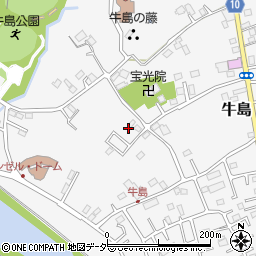 埼玉県春日部市牛島242周辺の地図