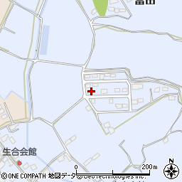 茨城県行方市富田499-36周辺の地図