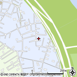 埼玉県春日部市西金野井1668周辺の地図