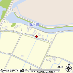 茨城県稲敷市上馬渡1076周辺の地図