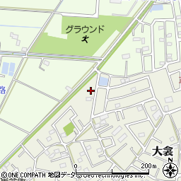 埼玉県春日部市大衾161周辺の地図