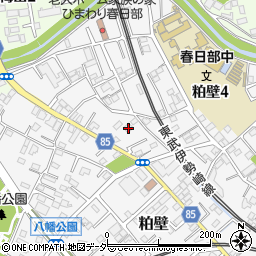 埼玉県春日部市粕壁5921-1周辺の地図