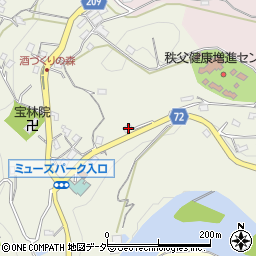 埼玉県秩父市久那396周辺の地図