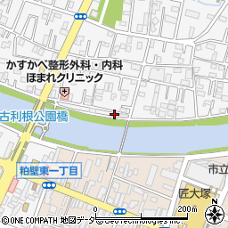 埼玉県春日部市八丁目112周辺の地図