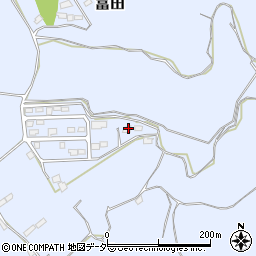 茨城県行方市富田499-20周辺の地図