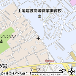 埼玉県上尾市二ツ宮997周辺の地図