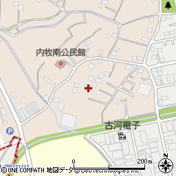 埼玉県春日部市内牧1397周辺の地図