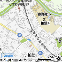 埼玉県春日部市粕壁5925周辺の地図