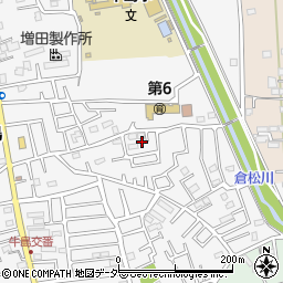 埼玉県春日部市牛島1375周辺の地図