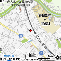 埼玉県春日部市粕壁5925-10周辺の地図
