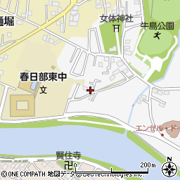 埼玉県春日部市牛島554周辺の地図