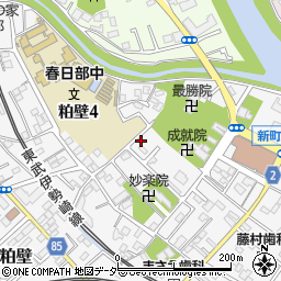 埼玉県春日部市粕壁3丁目6-22周辺の地図