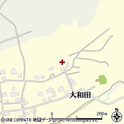 茨城県つくばみらい市大和田33-1周辺の地図