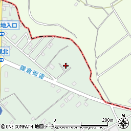 茨城県牛久市岡見町2841周辺の地図