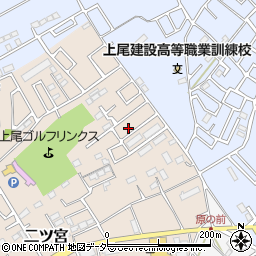 埼玉県上尾市二ツ宮1003周辺の地図