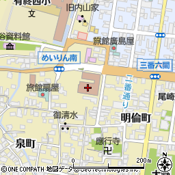 福井県農業共済組合　奥越連絡所周辺の地図