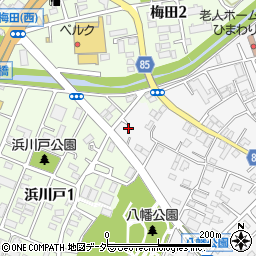 埼玉県春日部市粕壁5870-5周辺の地図