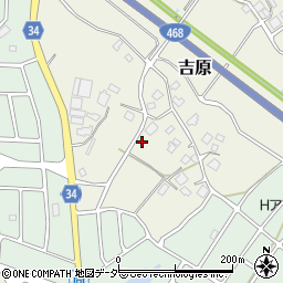 茨城県稲敷郡阿見町吉原3447周辺の地図