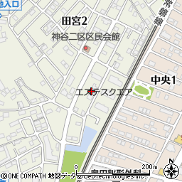 キャッスル樽井弐番館周辺の地図