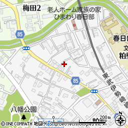 埼玉県春日部市粕壁5899-2周辺の地図